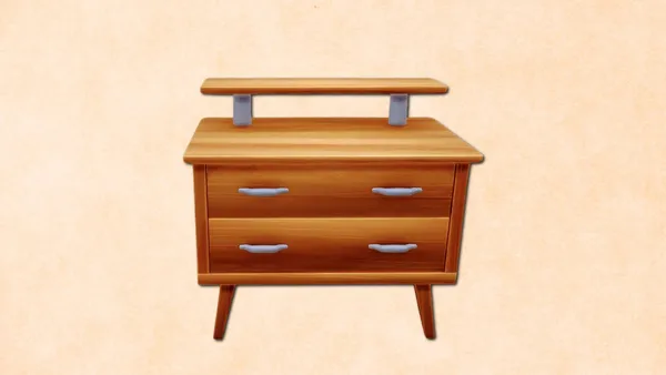 SMALL DRESSER DRAWER TABLE